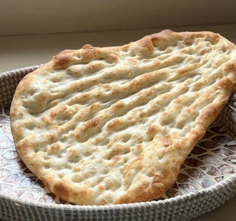 Freshly baked Afghan bread