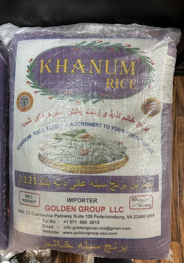 Khanum basmati sella rice