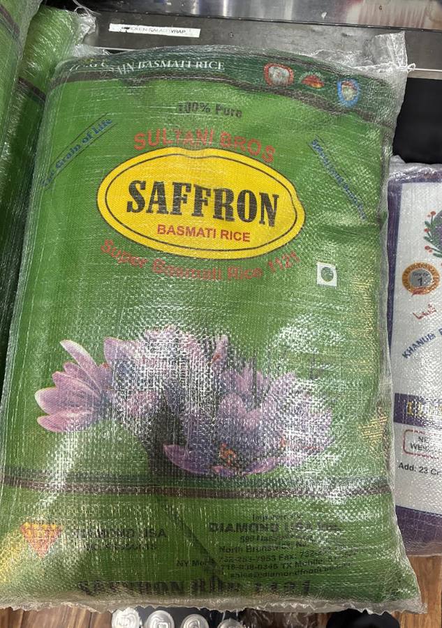 Sultani Bros saffron super basmati rice